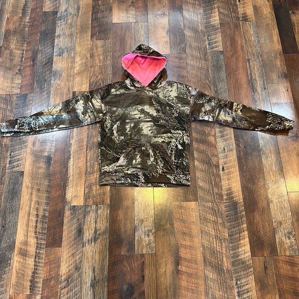 Realtree camo hoodie L/8 (3250)